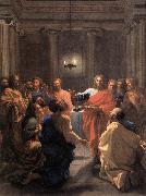 Nicolas Poussin The Institution of the Eucharist oil painting on canvas